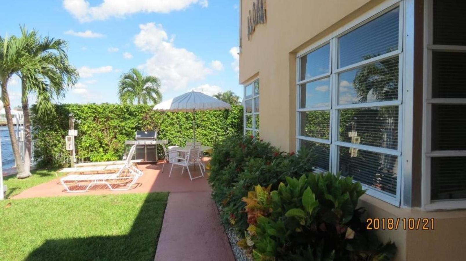 Studio Intracoastal Views! 5 Min Walk To The Beach Villa Pompano Beach Exterior foto